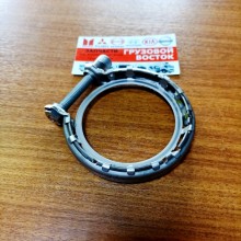 Хомут турбокомпрессора (на выхлопную трубу) MITSUBISHI FUSO CANTER TF/ЕВРО-5 4P10 =ОРИГИНАЛ=